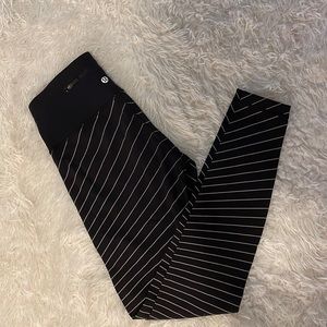 LULULEMON *limited* Speed Wunder reflective running tights black leggings 4